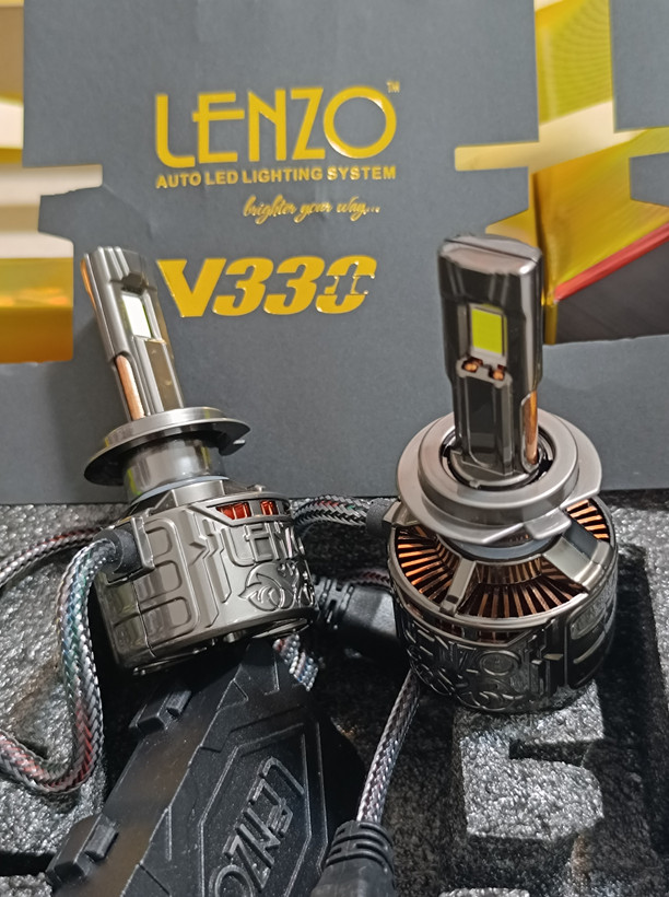هدلایت lenzo v330 6copper -وات ۲۳۰- ارسال رایگان- همراه با یک جفت سکن رایگان 24 تایی