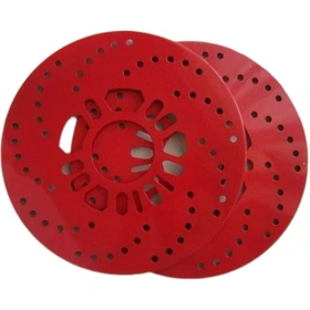 تصویر صفحه پشت رینگ فلزی بصورت جفتی - قرمز / پژو و سمندو... 